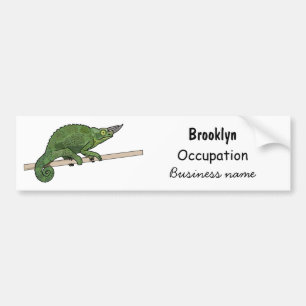 Jackson's chameleon cartoon bumpersticker
