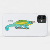 Jackson's chameleon cartoon Case-Mate iPhone case (Achterkant (horizontaal))