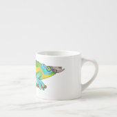 Jackson's chameleon cartoon espresso kop (Rechts)