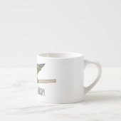 Jackson's chameleon cartoon espresso kop (Rechts)