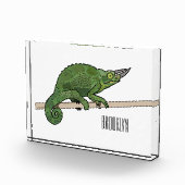 Jackson's chameleon cartoon fotoblokken (Rechts)