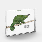 Jackson's chameleon cartoon fotoblokken (Links)