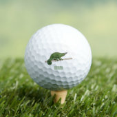 Jackson's chameleon cartoon golfballen (Insitu Shirt)