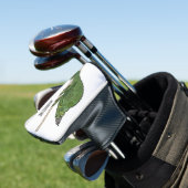 Jackson's chameleon cartoon golfheadcover (Insitu)