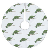 Jackson's chameleon cartoon kerstboom rok (Voorkant)