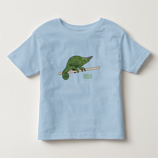Jackson's chameleon cartoon kinder shirts (Voorkant)