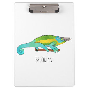 Jackson's chameleon cartoon klembord