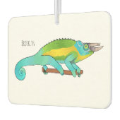 Jackson's chameleon cartoon luchtverfrisser (Links)