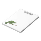 Jackson's chameleon cartoon notitieblok (Linkerzijde)