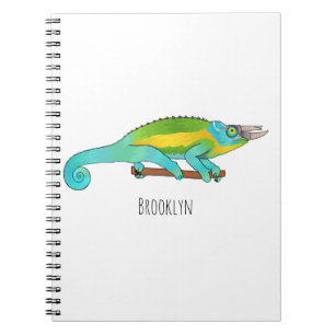 Jackson's chameleon cartoon notitieboek
