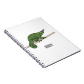 Jackson's chameleon cartoon notitieboek (Rechterzijde)