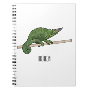 Jackson's chameleon cartoon notitieboek