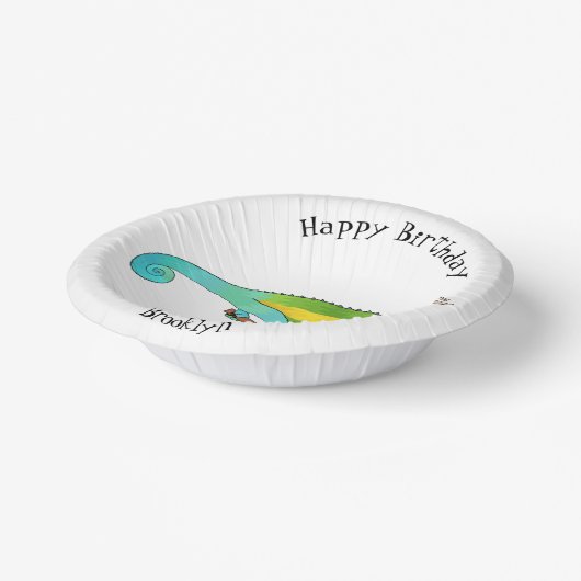 Jackson's chameleon cartoon papieren kommen (Gebogen)