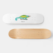 Jackson's chameleon cartoon persoonlijk skateboard (Horizontaal)