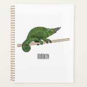 Jackson's chameleon cartoon planner (Voorkant)
