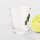 Jackson's chameleon cartoon shot glas (Links)