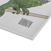 Jackson's chameleon cartoon snijplank (Hoek)