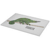 Jackson's chameleon cartoon snijplank (Hoek)