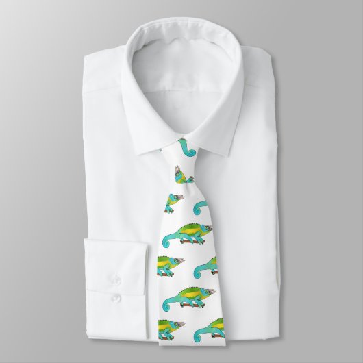 Jackson's chameleon cartoon stropdas (Gebonden)
