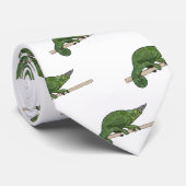 Jackson's chameleon cartoon stropdas (Opgerold)