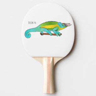 Jackson's chameleon cartoon tafeltennisbatje