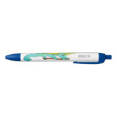 Jackson's chameleon cartoon zwarte inkt pen (Bodem)