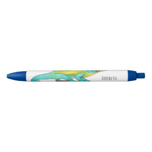 Jackson's chameleon cartoon zwarte inkt pen
