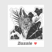 Jackson's Chameleon Sticker (Vel)