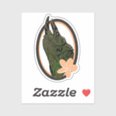 Jackson's Chameleon Sticker (Vel)