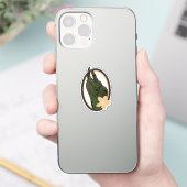 Jackson's Chameleon Sticker (Telefoon)
