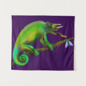 Jackson's Kameleon Richting  Wandkleed (Voorkant (horizontaal))