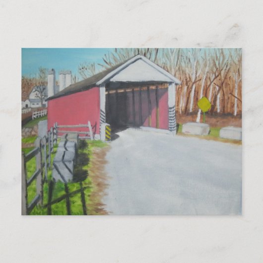 Jackson's Mill Bridge - Lancaster Briefkaart (Voorkant)