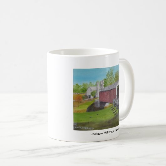 Jacksons Mill Bridge - Lancaster Koffiemok (Voorkant rechts)