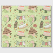 Jackson's verjaardag cadeaupapier (Vlak)