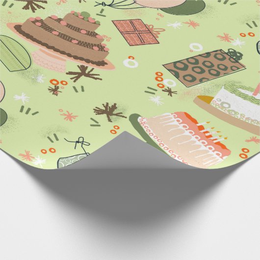 Jackson's verjaardag cadeaupapier (Hoek)