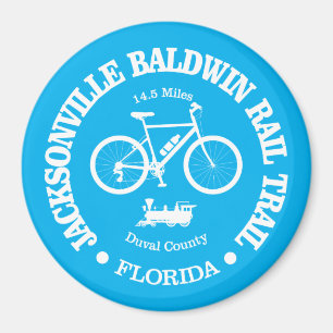 Jacksonville Baldwin Rail Trail (fietsen) Magneet