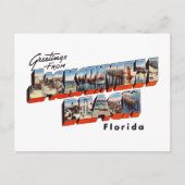 Jacksonville Beach FL 1 Briefkaart (Voorkant)