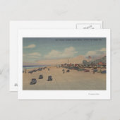 Jacksonville Beach, FL - 's werelds breedste oceaa Briefkaart (Voorkant / Achterkant)