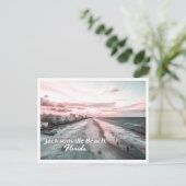 JACKSONVILLE BEACH FLORIDA BRIEFKAART (Staand voorkant)