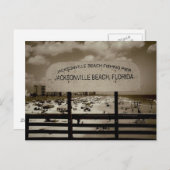 Jacksonville Beach, Florida Briefkaart (Voorkant / Achterkant)