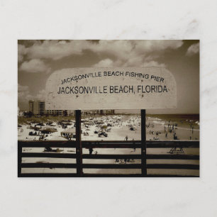Jacksonville Beach, Florida Briefkaart