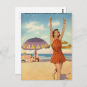 Jacksonville Beach, Florida  Briefkaart (Voorkant / Achterkant)