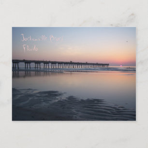 Jacksonville Beach, Florida - Sunrise Briefkaart