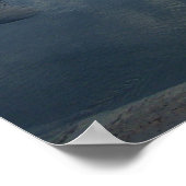 Jacksonville Beach, Florida - Surfer Sunrise Poster (Hoek)