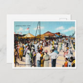  Jacksonville Beach, Florida Travel Briefkaart (Voorkant / Achterkant)