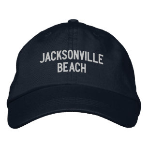 Jacksonville Beach Geborduurde honkbalhoed Pet