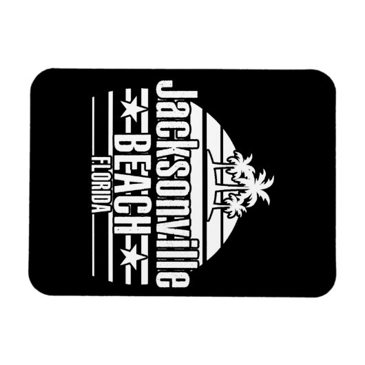 Jacksonville Beach Magneet (Horizontaal)