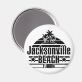 Jacksonville Beach Magneet (Voorkant / Achterkant)