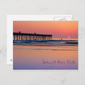 Jacksonville Beach, Sunrise Briefkaart (Voorkant / Achterkant)
