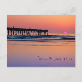 Jacksonville Beach, Sunrise Briefkaart
